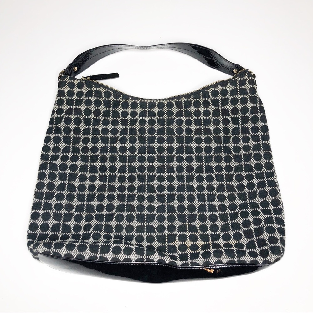 Final Price DropKate Spade Classic Noel Joisan Black/Cream Shoulder Bag like new - Picture 5 of 8